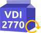 In the fourth step, the VDI 2770 packages are automatically generated by plusmeta